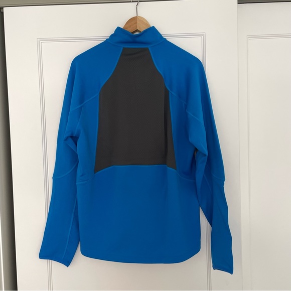 North Face Men’s Half-Zip Pullover Blue Flight Series Medium - Picture 4 of 6